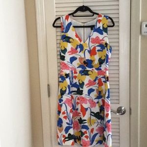 J Crew floral dress